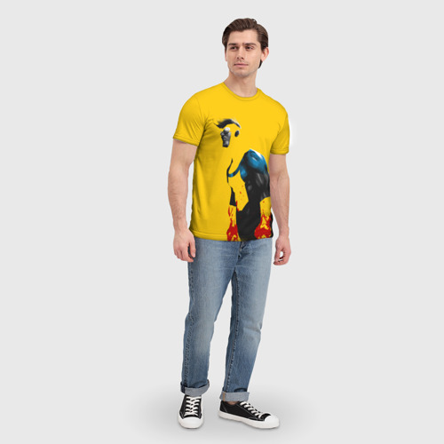 Мужская футболка 3D Марк Грейсон арт, цвет 3D печать - фото 5