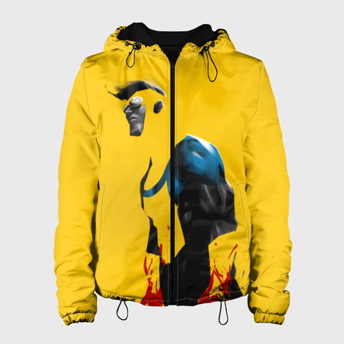 Женская куртка 3D Марк Грейсон арт, цвет черный