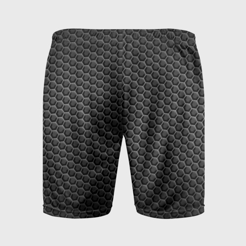 Мужские шорты спортивные Объёмные ячейки - оптическая иллюзия, цвет 3D печать - фото 2