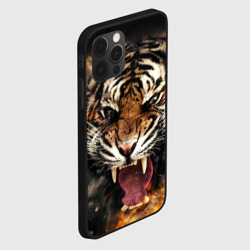 Чехол для iPhone 12 Pro Max Оскал тигра - фото 2