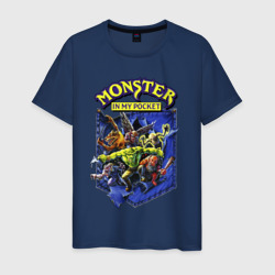 Monster in my pocket – Мужская футболка хлопок с принтом купить со скидкой в -20%