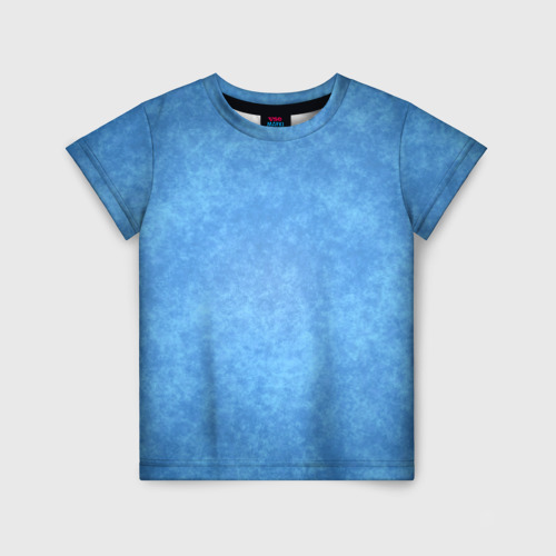 Детская футболка 3D Текстура: аквамарин, цвет 3D печать