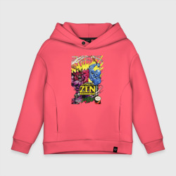 Детское худи Oversize хлопок Zen - intergalactic ninja