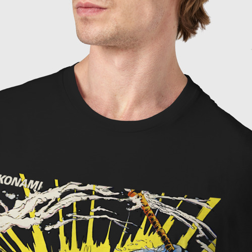 Мужская футболка хлопок Zen - intergalactic ninja, цвет черный - фото 6