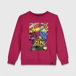 Детский свитшот хлопок Zen - intergalactic ninja