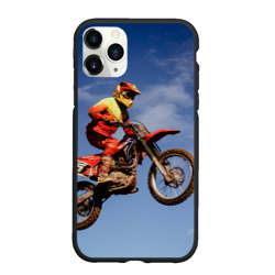 Чехол для iPhone 11 Pro Max матовый Мотофристайл