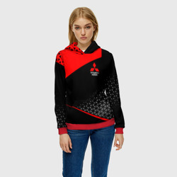 Женская толстовка 3D Mitsubishi - Sportwear - фото 2