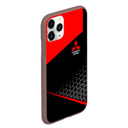 Чехол для iPhone 11 Pro Max матовый Mitsubishi - Sportwear - фото 2