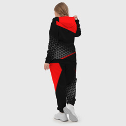 Костюм с принтом Mitsubishi - Sportwear для любого человека, вид сзади №3. Цвет основы: черный
