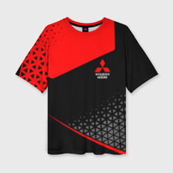 Женская футболка oversize 3D Mitsubishi - Sportwear