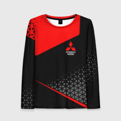 Женский лонгслив 3D Mitsubishi - Sportwear