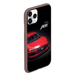 Чехол для iPhone 11 Pro Max матовый Audi quattro ABT autotuning - фото 2