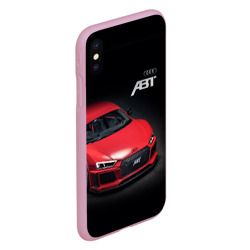 Чехол для iPhone XS Max матовый Audi quattro ABT autotuning - фото 2