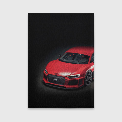 Обложка для автодокументов Audi quattro ABT autotuning, цвет голубой - фото 2