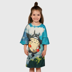 Детское платье 3D Flight Totoro - фото 2