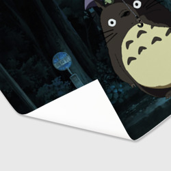 Бумага для упаковки 3D Totoro in rain forest - фото 2