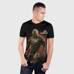 Мужская футболка 3D Slim Экскалибур арт - фото 2
