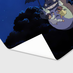 Бумага для упаковки 3D Night flight Totoro - фото 2