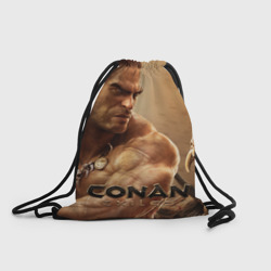 Рюкзак-мешок 3D Конан в деле