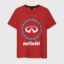 Мужская футболка хлопок Infiniti в стиле Top Gear