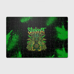 Головоломка Пазл магнитный 126 элементов Slipknot green satan