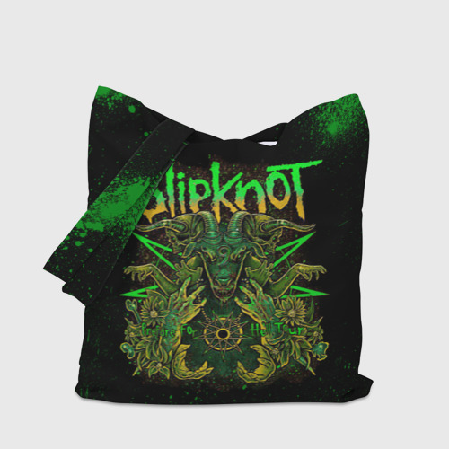 Шоппер 3D Slipknot green satan - фото 4