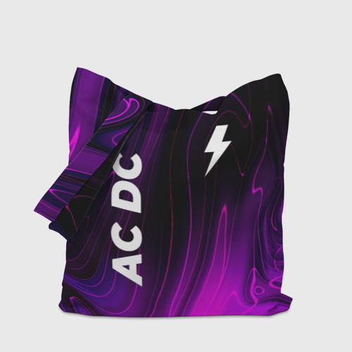 Шоппер 3D AC DC violet plasma - фото 4