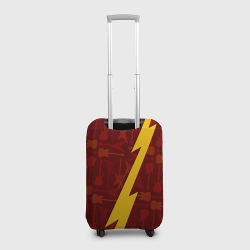 Чехол для чемодана 3D Radiohead гитары и молния, цвет 3D печать - фото 2