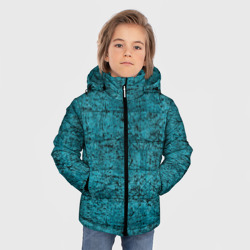 Зимняя куртка для мальчиков 3D Гранж - абстрактные штрихи - фото 2