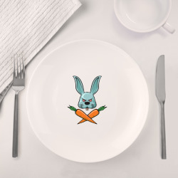 Набор: тарелка + кружка Carrot - Bunny - фото 2