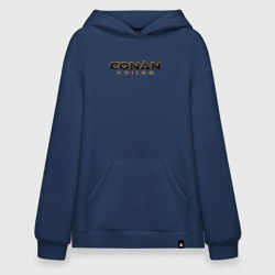 Худи SuperOversize хлопок Conan exiles logo