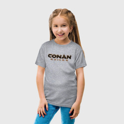 Детская футболка хлопок Conan exiles logo - фото 2
