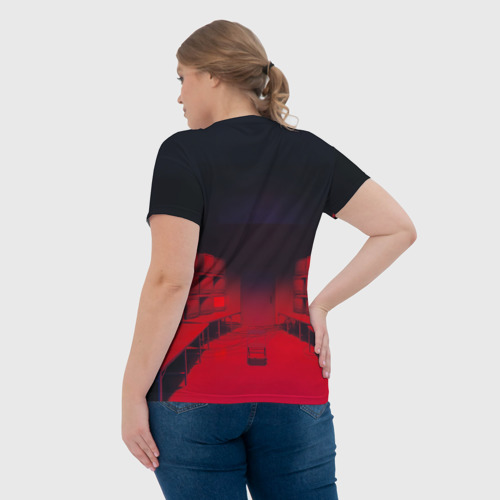 Женская футболка 3D Бюро арт, цвет 3D печать - фото 7