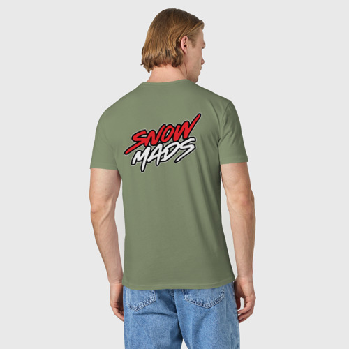 Мужская футболка хлопок Onyx - snowgoons, цвет авокадо - фото 4