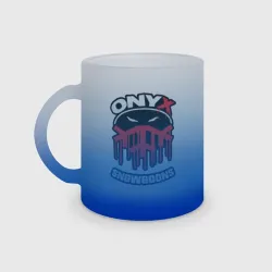 Кружка матовая стеклянная Onyx - snowgoons