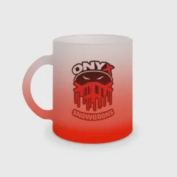 Кружка матовая стеклянная Onyx - snowgoons