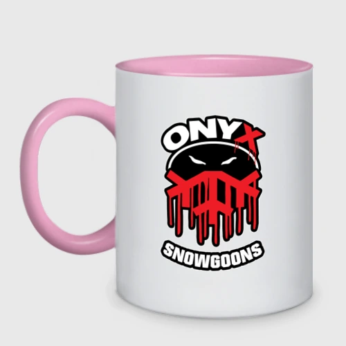 Кружка двухцветная Onyx - snowgoons