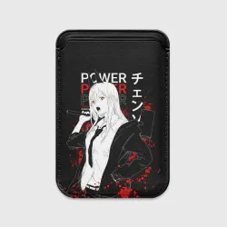Картхолдер Magsafe магнитный Пауэр человек бензопила - Power Chainsaw man