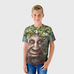 Детская футболка 3D Мудрое Таинственное Дерево - фото 2