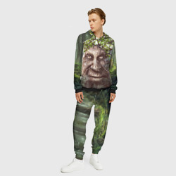 Мужской костюм с толстовкой 3D Мудрое Таинственное Дерево - фото 2