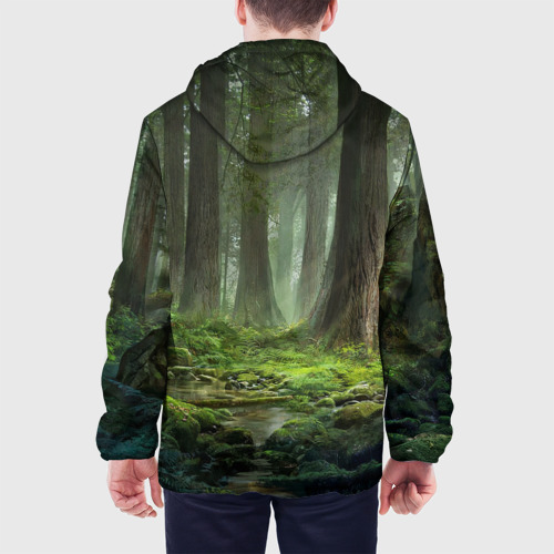 Мужская куртка 3D Мудрое Таинственное Дерево, цвет 3D печать - фото 5