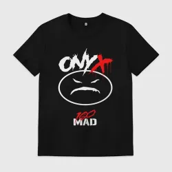 Мужская футболка хлопок 100 Mad - Onyx