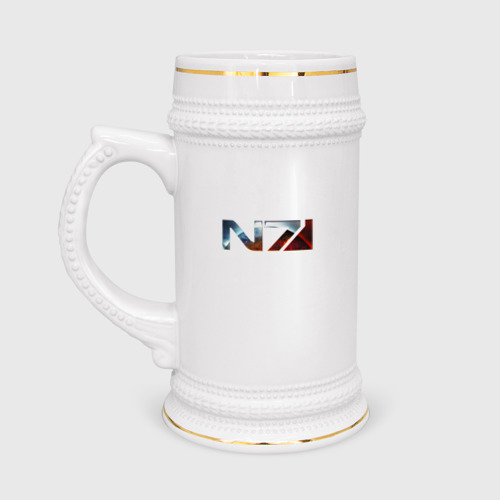 Кружка пивная Mass Effect N7 - Shooter