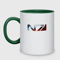 Кружка двухцветная Mass Effect N7 - Shooter