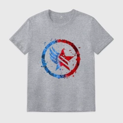 Мужская футболка хлопок Mass Effect Renegade - Paragon Combo