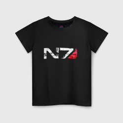 Детская футболка хлопок Mass Effect N7 - Logotype