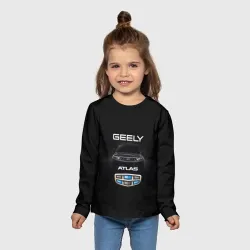 Детский лонгслив 3D Geely Атлас - фото 2