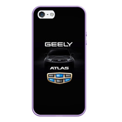 Чехол для iPhone 5/5S матовый Geely Атлас