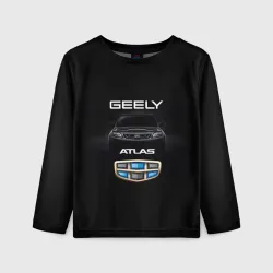 Детский лонгслив 3D Geely Атлас