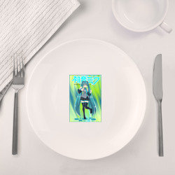Набор: тарелка + кружка Хацунэ Мику - фото 2